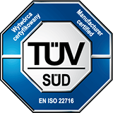 EN Certyfikat ISO 22716